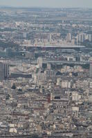 aerial view, autumn, city, cityscape, day, diffuse, diffused light, France, Ile-De-France, Paris