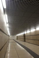 artificial lighting, ceiling, corridor, eye level view, floor, indoor lighting, Italia , Siena, Toscana, wall