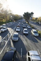 California, car, day, elevated, road, San Francisco, summer, sunny, The United States, traffic