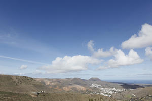 blue, Canarias, cloud, cloudscape, day, elevated, sky, Spain, summer, sunny, valley