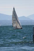 boat, day, eye level view, Lausanne, natural light, seascape, summer, sunny, Switzerland, Vaud