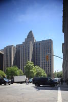 building, day, eye level view, Manhattan, New York, street, The United States, van