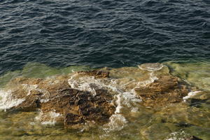 above, Canada, day, Ontario, rocks, seascape, summer, sunny, Tobermory