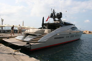 autumn, boat, Chania, day, eye level view, Greece, Iraklion (Crete), sunny, yacht