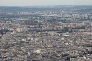 aerial view, autumn, city, cityscape, day, diffuse, diffused light, France, Ile-De-France, Paris