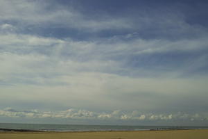 autumn, Cirrostratus, cloud, cloudy, day, eye level view, morning, natural light, open space, sky