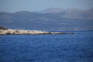 coastline, Croatia, day, eye level view, mountain, seascape, summer