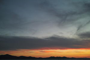 Altostratus, blue, cloud, cloudy, Croatia, Cumulus, dusk, dusk, evening, eye level view, natural light, open space, sky, summer, sunset, sunset, Zadarska