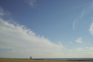 autumn, Cirrostratus, cloud, cloudy, day, eye level view, morning, natural light, open space, sky