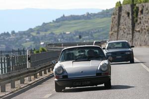 car, day, eye level view, Lausanne, natural light, road, summer, sunny, Switzerland, transport, Vaud