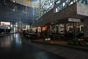 Australia, day, eye level view, floor, indoor lighting, interior, Melbourne, natural light, restaurant, station, Victoria