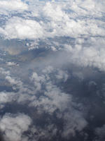 aerial view, cloudscape, day, diffuse, diffused light, Lima, Peru