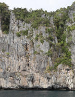 cliff, day, diffuse, diffused light, eye level view, summer, Thailand