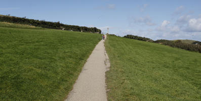 autumn, day, England, eye level view, grass, path, sunny, The United Kingdom