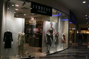 artificial lighting, Bulgaria, eye level view, indoor lighting, interior, mannequin, retail, shop, shopping centre, sign, summer, Varna