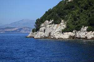 coastline, Croatia, day, eye level view, seascape, summer, vegetation