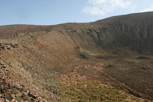 Canarias, day, elevated, hill, Las Palmas, mountain, shrubbery, shrubland, Spain, summer, sunny