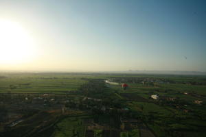 aerial view, clear, dusk, East Timor, Egypt, Egypt, sky, sunset, vegetation