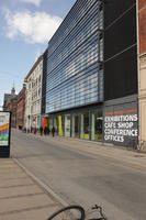 building, Copenhagen , day, Denmark, eye level view, facade, glass, Kobenhavn, street, sunny, winter