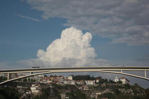 below, bridge, cityscape, day, Porto, Porto, Portugal, spring, sunny, urban