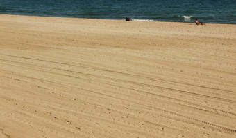 autumn, Barcelona, beach, bright, Cataluña, day, eye level view, Spain, sunny