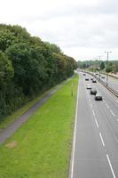 car, day, elevated, England, grass, London, natural light, road, The United Kingdom, vegetation