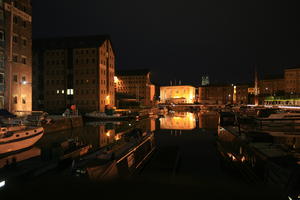 artificial lighting, autumn, city lights, England, eye level view, Gloucester, night, outdoor lighting, The United Kingdom, urban