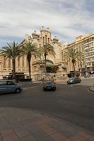 Alicante, car, day, eye level view, natural light, palm, Spain, street, sunny, Valenciana, vegetation