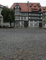 afternoon, Braunschweig, building, day, Deutschland, eye level view, house, natural light, Niedersachsen, pavement, summer