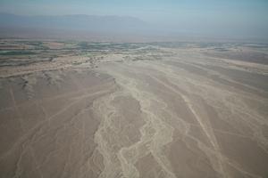 aerial view, agriculture, day, desert, field, Ica, landmarks, natural light, Nazca, Nazca lines, Peru, sunny