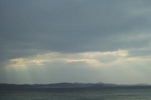 afternoon, cloudy, Croatia, day, eye level view, godrays, Nimbostratus, open space, overcast, overcast, sky, summer, Zadarska