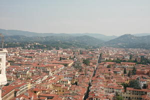 building, day, elevated, Florence, Italia , natural light, summer, sunlight, sunny, sunshine, Toscana, town