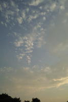 Cirrocumulus, Cirrostratus, cloud, cloudy, Croatia, evening, eye level view, open space, sky, summer, Zadarska