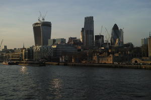 city, city, cityscape, embankment, England, eye level view, London, river, riverbank, spring, sunny, sunset, The United Kingdom, urban