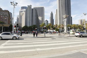 California, day, eye level view, San Francisco, street, summer, sunny, The United States, urban