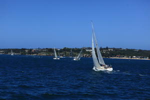 Australia, boat, day, eye level view, New South Wales, seascape, summer, sunny, Sydney, yacht