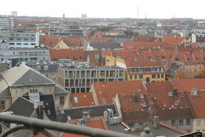 cityscape, Copenhagen , day, Denmark, elevated, Kobenhavn, overcast, winter