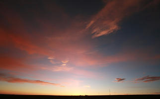 Ayacucho, cloud, eye level view, Peru, sky, summer, sunset, sunset