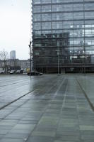 building, Copenhagen , day, Denmark, eye level view, facade, glass, Kobenhavn, office, overcast, pavement