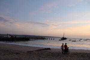 Bali, beach, cloud, day, dusk, dusk, eye level view, Indonesia, sky, summer