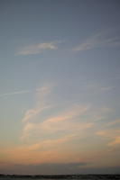 Cirrus, cloud, Croatia, dusk, dusk, evening, eye level view, open space, sky, summer, Zadarska