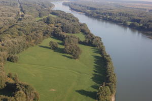 aerial view, Austria, day, natural light, river, sunny, vegetation, Vienna, Wien