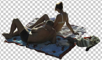 casual, caucasian, couple, cutout, cutout couples, cutout people, day, elevated, sitting, summer, sunbathing, sunny