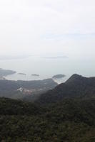 coastline, day, elevated, forest, Kedah, Malaysia, mountain, overcast, vegetation