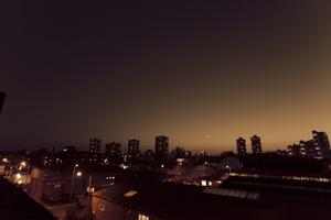 cityscape, dusk, elevated, England, London, night, The United Kingdom