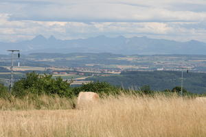 day, elevated, Lausanne, mountain, natural light, summer, sunny, Switzerland, tree, valley, Vaud, vegetation