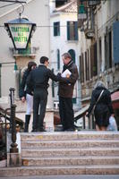 below, casual, day, group, Italia , people, stair, Veneto, Venice, winter