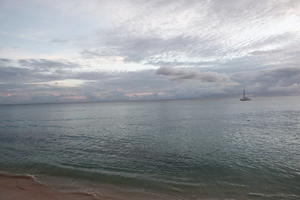 Barbados, cloud, day, dusk, eye level view, natural light, seascape, sky, spring