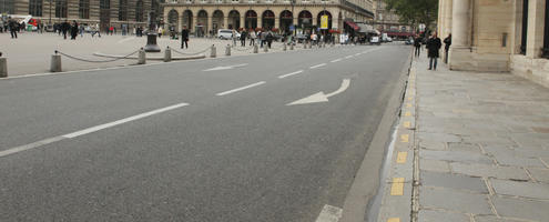 autumn, day, diffuse, diffused light, eye level view, France, Ile-De-France, natural light, Paris, street