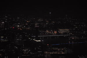 autumn, city, cityscape, elevated, England, evening, London, night, The United Kingdom